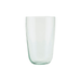 Votiv Glas, Großes rundes blau grünes Glas, Maße: Höhe: 13 cm, Dia: 8.5 cm