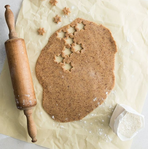 Großes  nachhaltig hergestelltes Bienenwachstuch in Natur/Beige,perfekt geeignet für ganze Brotlaibe,Salatköpfe oder Bleche.